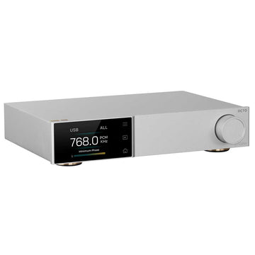 Topping D70PRO OCTO Plata perfil izquierda