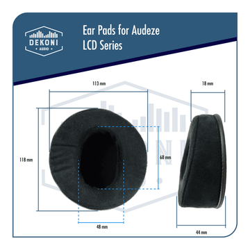 Dekoni Audio Microsuede Vegan Audeze LCD