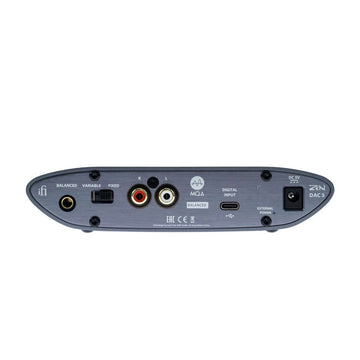 iFi Audio Zen DAC 3 trasera 2