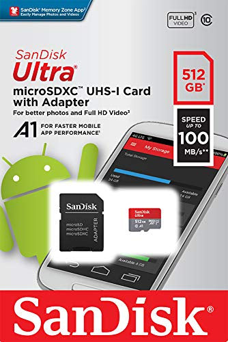Sandisk 512GB pack