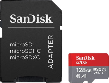 Sandisk 128GB adaptador y tarjeta