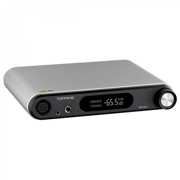 Topping DX7 Pro+ perfil izquierda