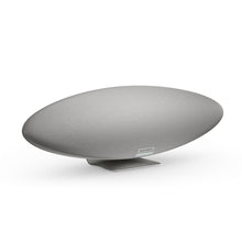Load image into Gallery viewer, Bowers &amp; Wilkins Zeppelin gris perla perfil
