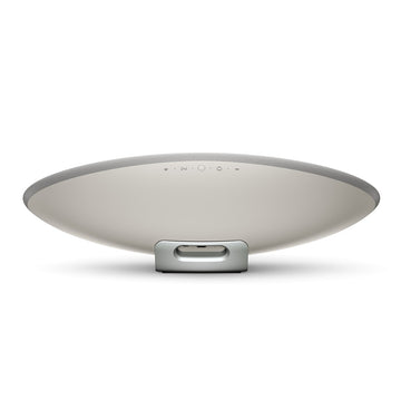 Bowers & Wilkins Zeppelin gris perla trasera