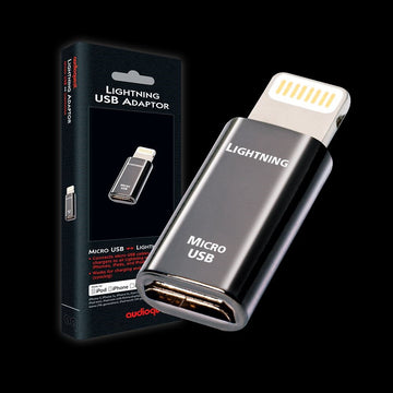 Audioquest adaptador Micro USB a Lightning editorial