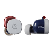 Load image into Gallery viewer, Audio-Technica ATH-SQ1TW rojo azul
