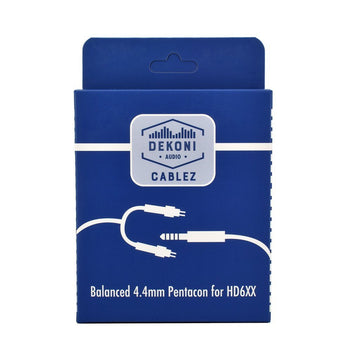 Dekoni Audio Balanced 4.4mm Pentacon Cable for Sennheiser HD600 caja