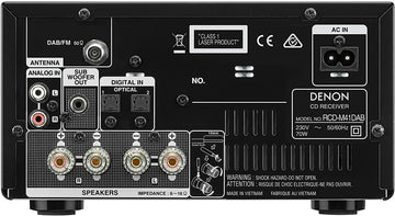 Denon DM41 DAB trasera
