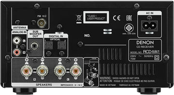 Denon RCDM41 trasera