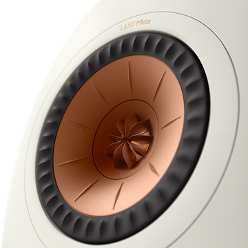 KEF LS50 Meta blanco detalle