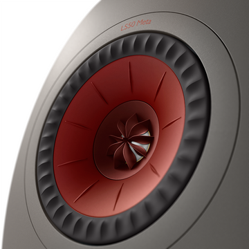 KEF LS50 Meta gris detalle