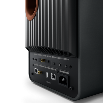 KEF LS50 Wireless II detalle conexiones