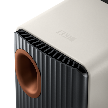 KEF LS50 Wireless II blanco bass reflex