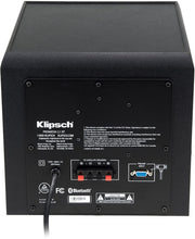 Cargar imagen en el visor de la galería, Klipsch Promedia 2.1 Bluetooth Computer Speakers subwoofer trasero
