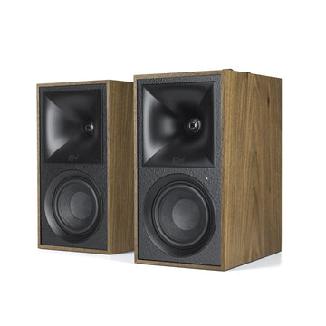 Klipsch The Fives V2 walnut frontal