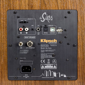 Klipsch The Sixes conexiones