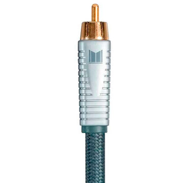 Monoprice 3ft RCA Cable-Plata