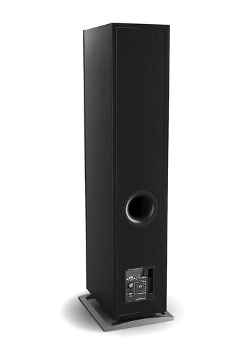 Dali Oberon 7C negro trasera perfil