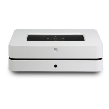 Bluesound POWERNODE 2i frontal blanco