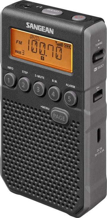 Sangean DT-800 perfil