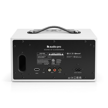 Audio Pro C5 MKII blanco trasera